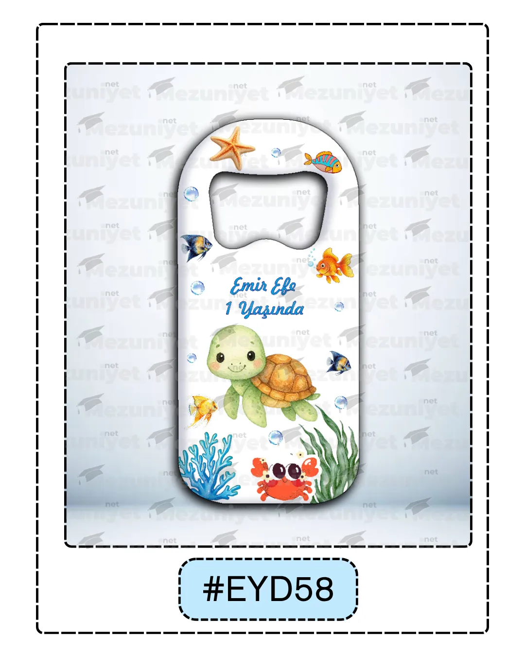 Erkek Yeni Doğan Magnetleri - EYD58