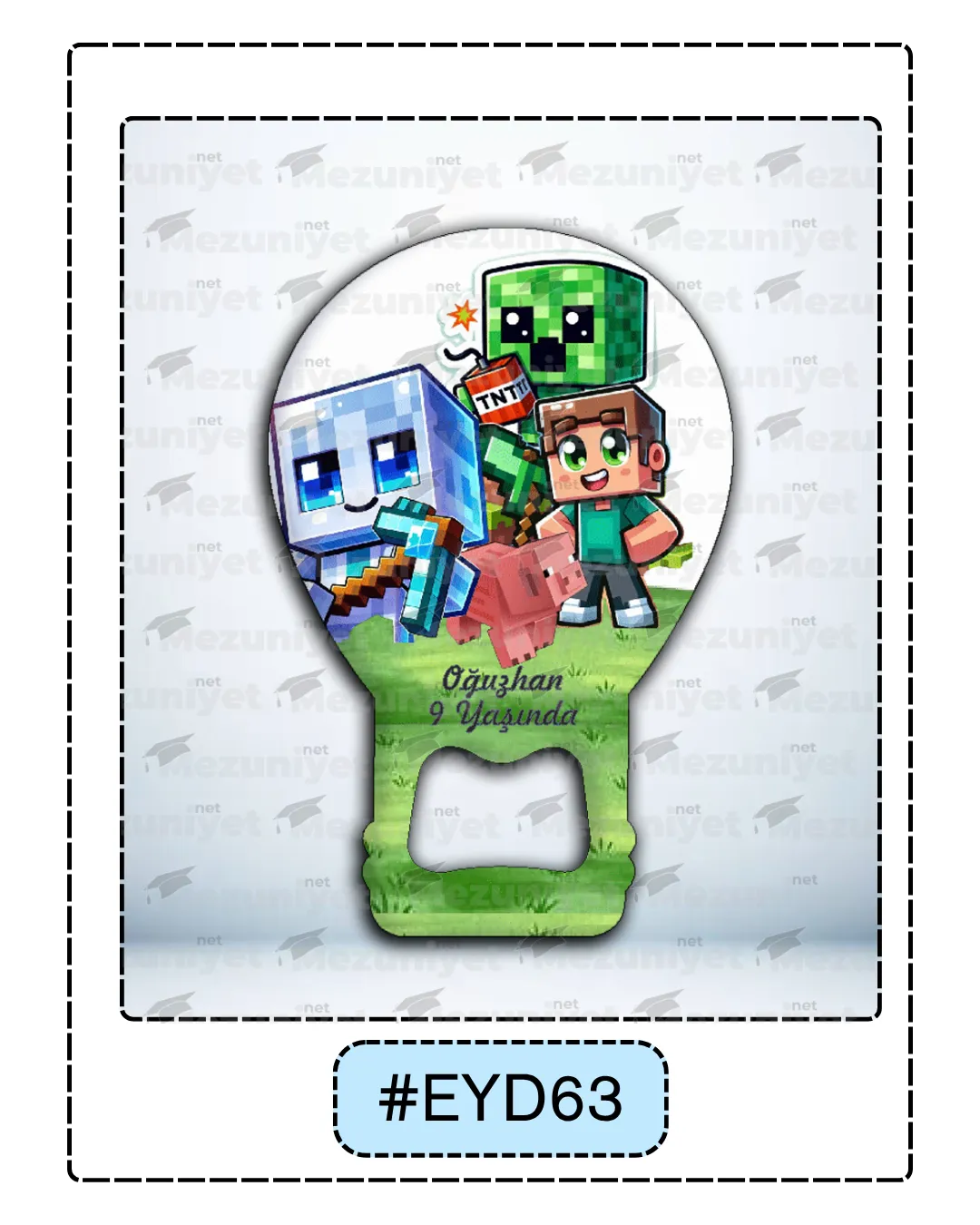 Erkek Yeni Doğan Magnetleri - EYD63