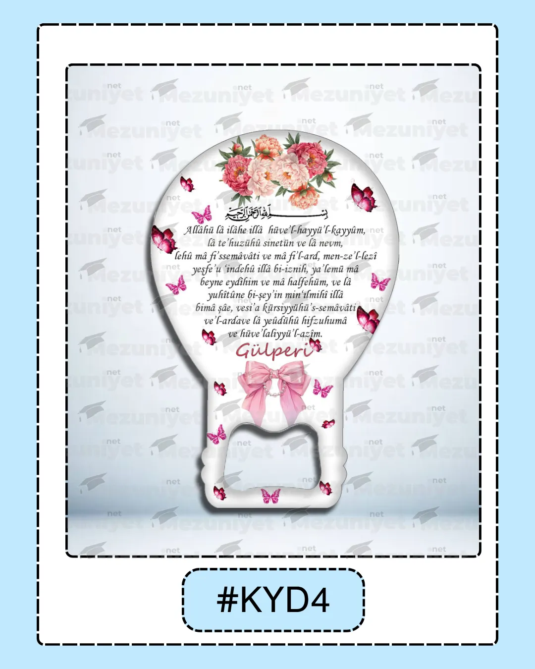 Kız Yeni Doğan Magnet Modeli - KYD04