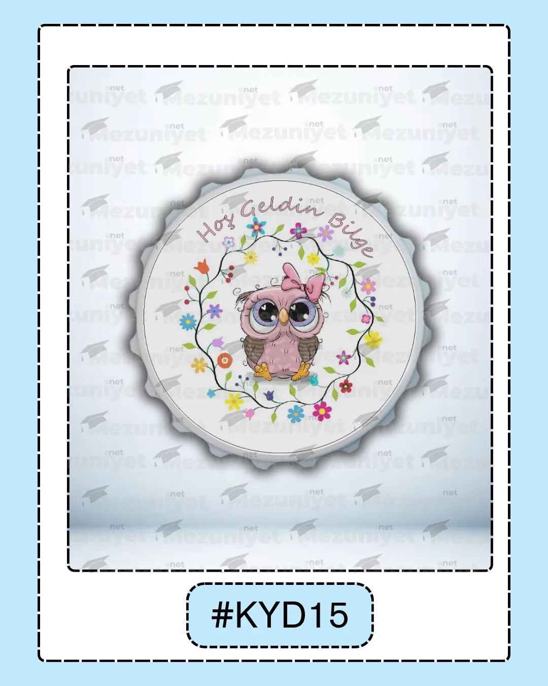 Kız Yeni Doğan Magnet Modeli - KYD15