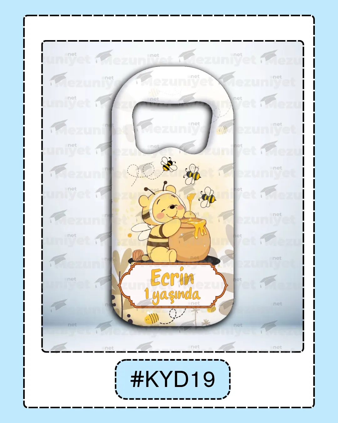 Kız Yeni Doğan Magnet Modeli - KYD19