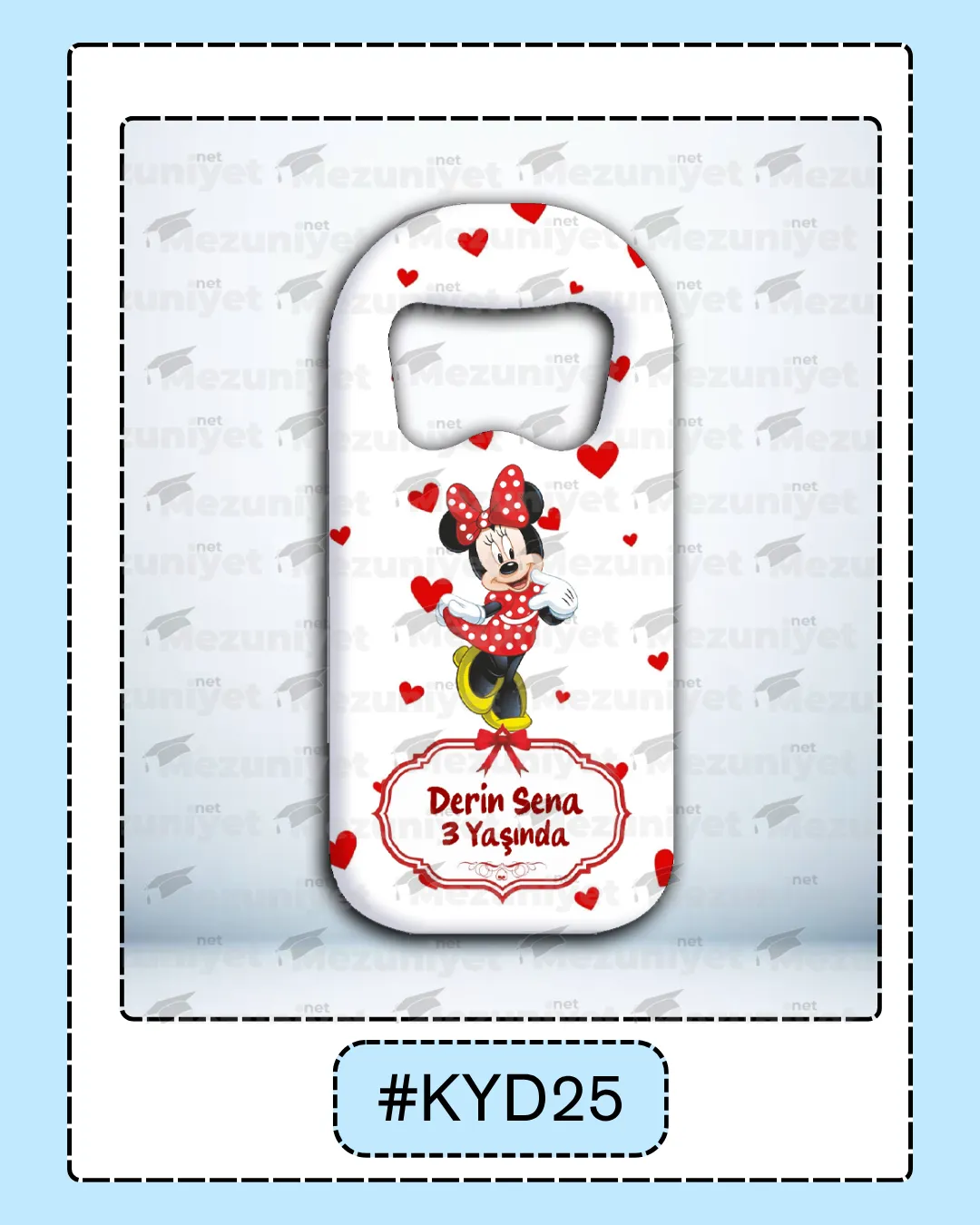 Kız Yeni Doğan Magnet Modeli - KYD25