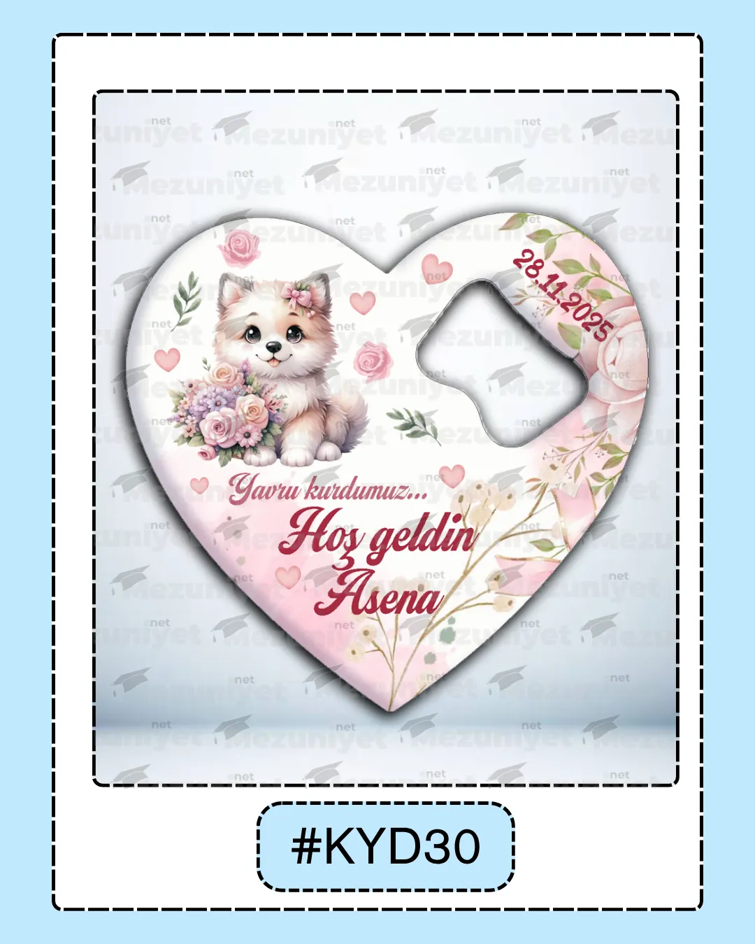 Kız Yeni Doğan Magnet Modeli - KYD30