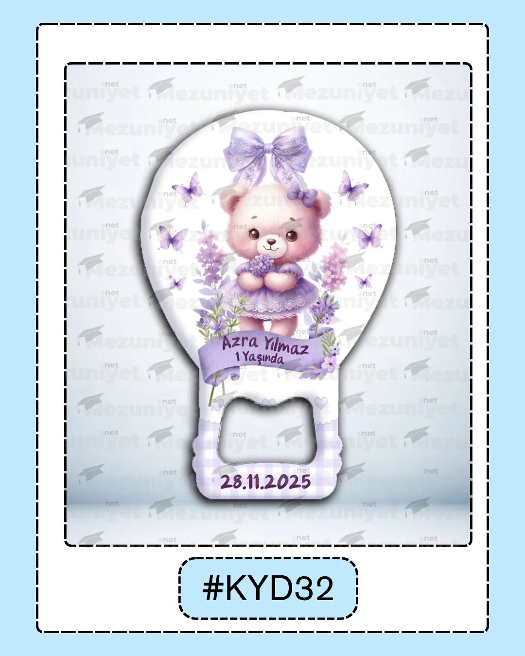 Kız Yeni Doğan Magnet Modeli - KYD32