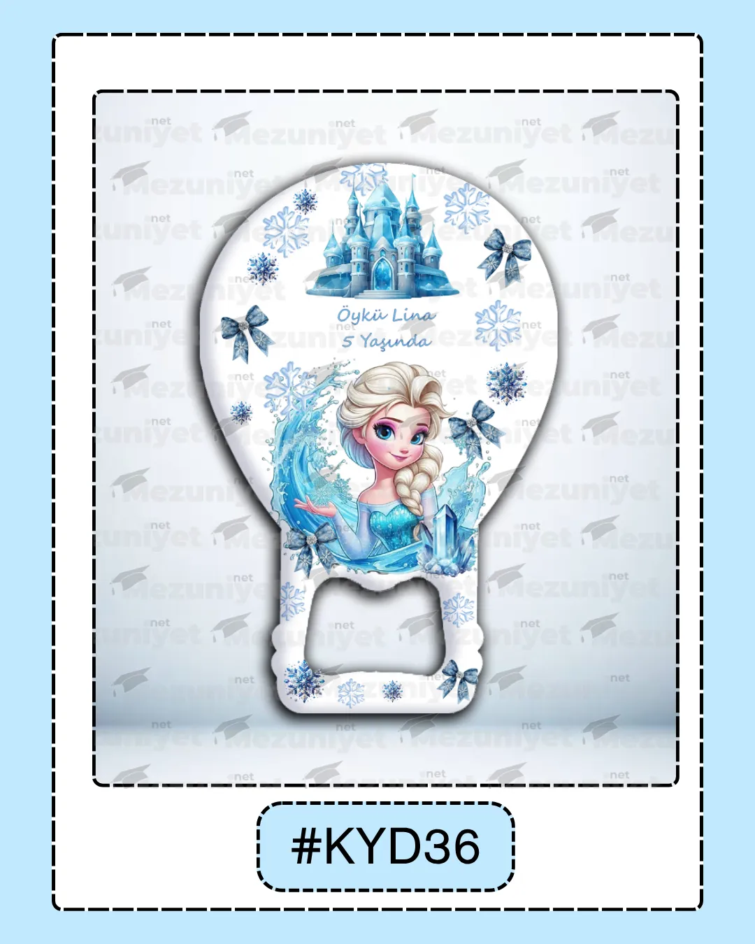 Kız Yeni Doğan Magnet Modeli - KYD36