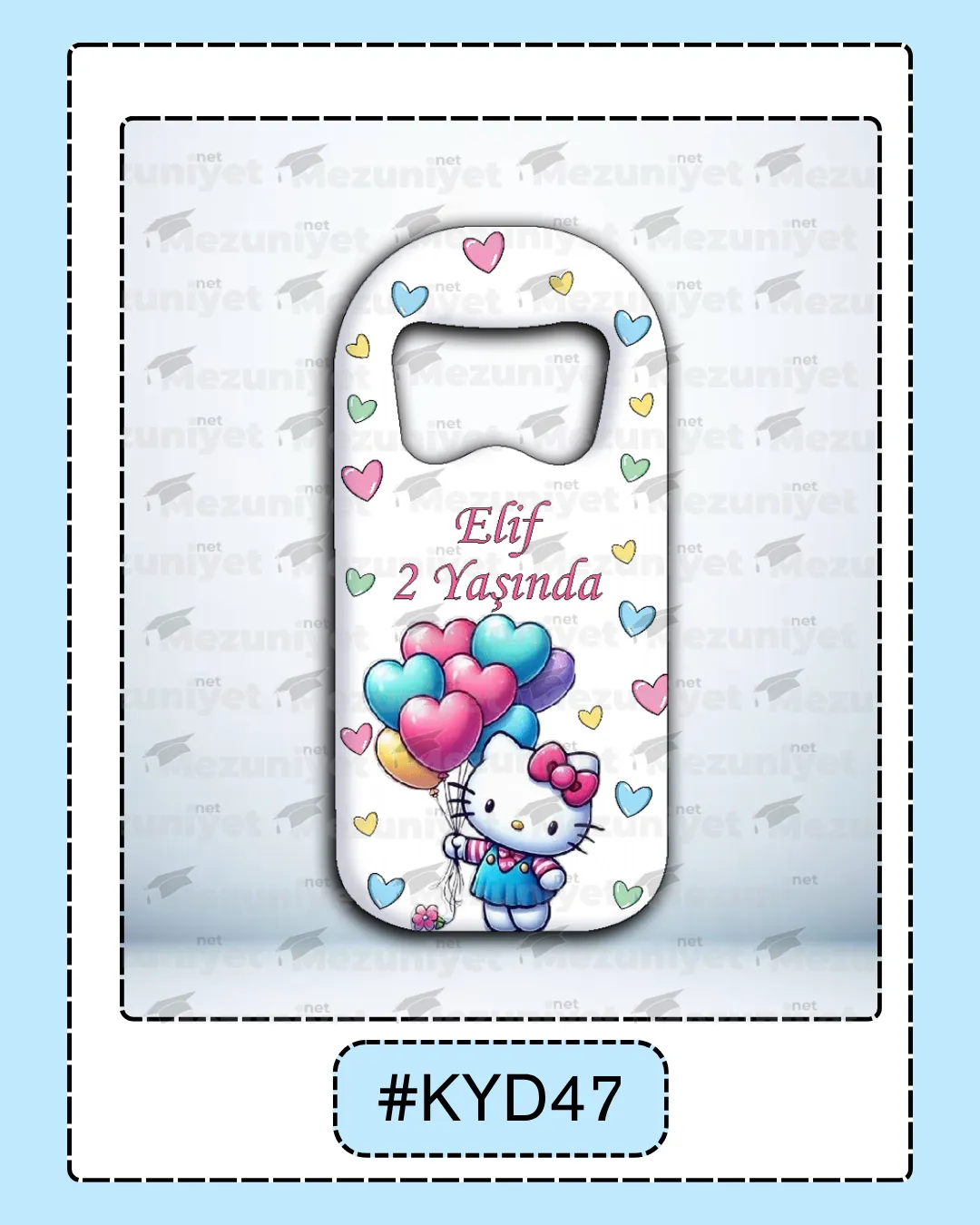 Kız Yeni Doğan Magnet Modeli - KYD47