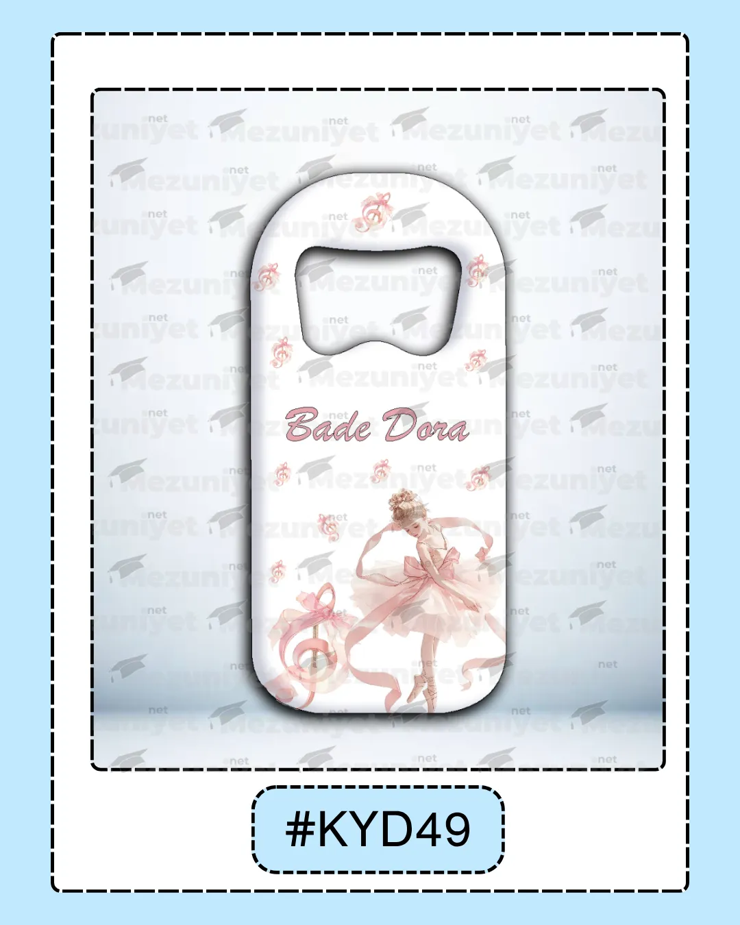 Kız Yeni Doğan Magnet Modeli - KYD49