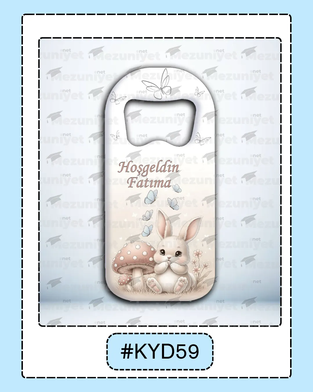 Kız Yeni Doğan Magnet Modeli - KYD59