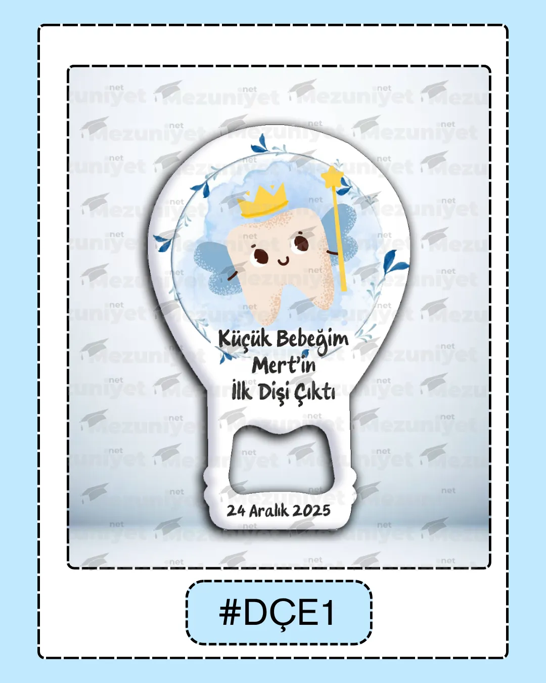 Diş Çıktı Magnetleri Erkek Model - DÇE1