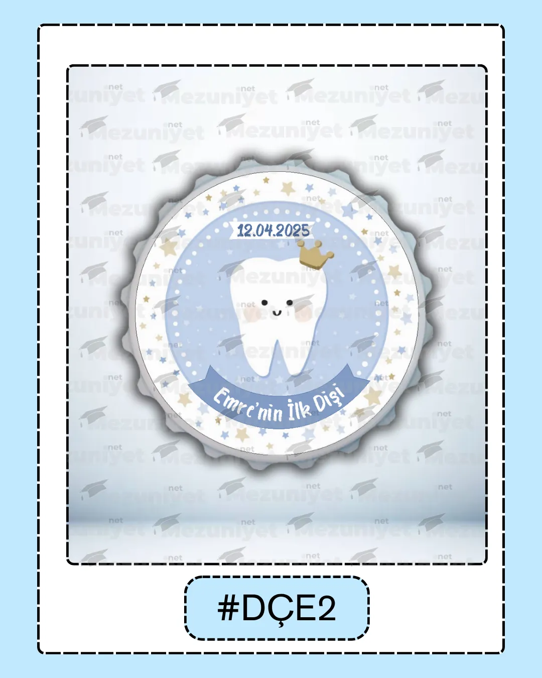 Diş Çıktı Magnetleri Erkek Model - DÇE2