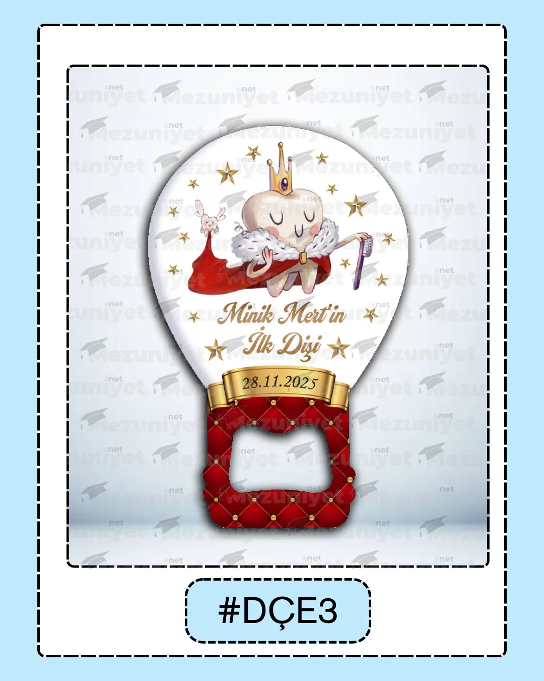 Diş Çıktı Magnetleri Erkek Model - DÇE3