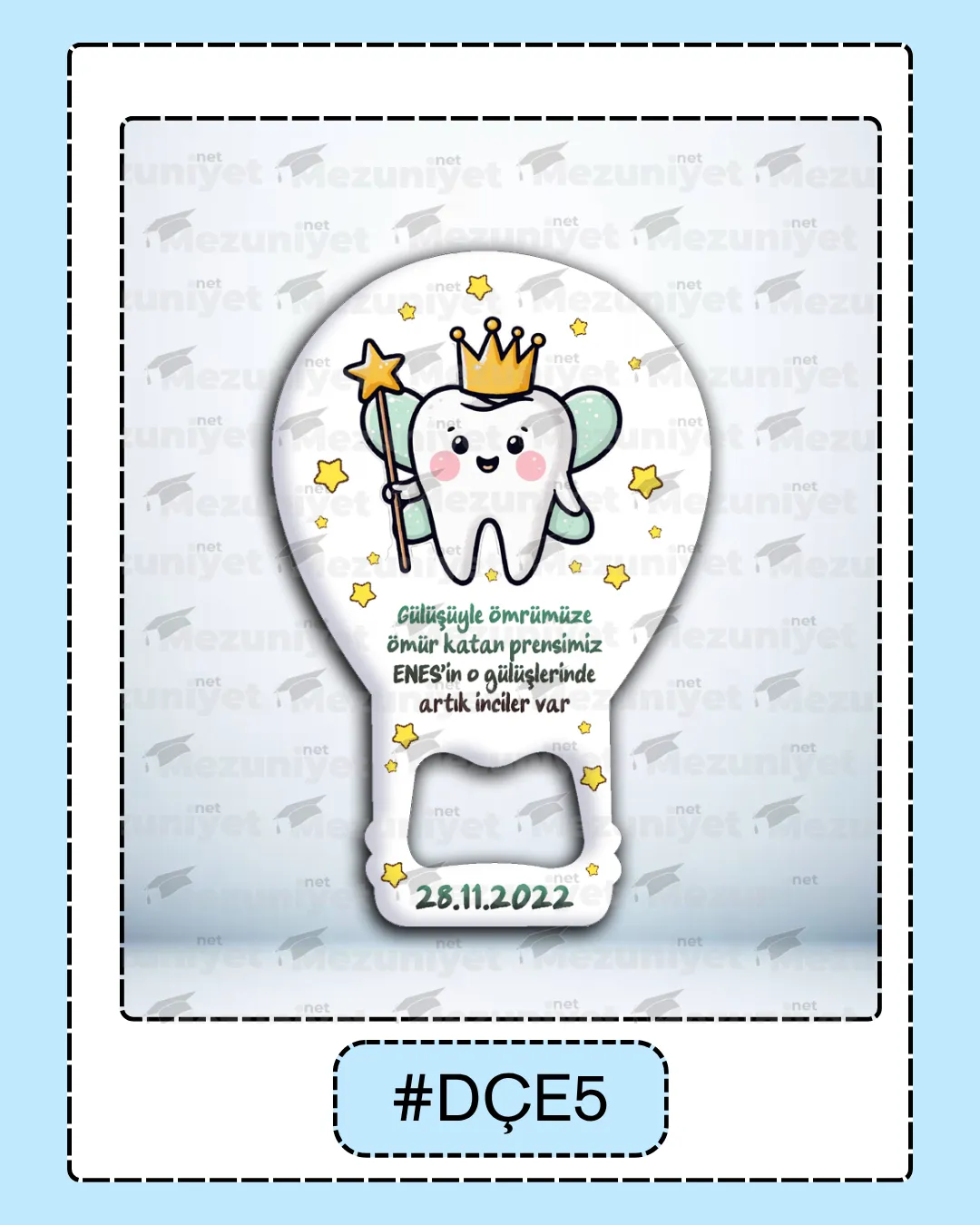 Diş Çıktı Magnetleri Erkek Model - DÇE5