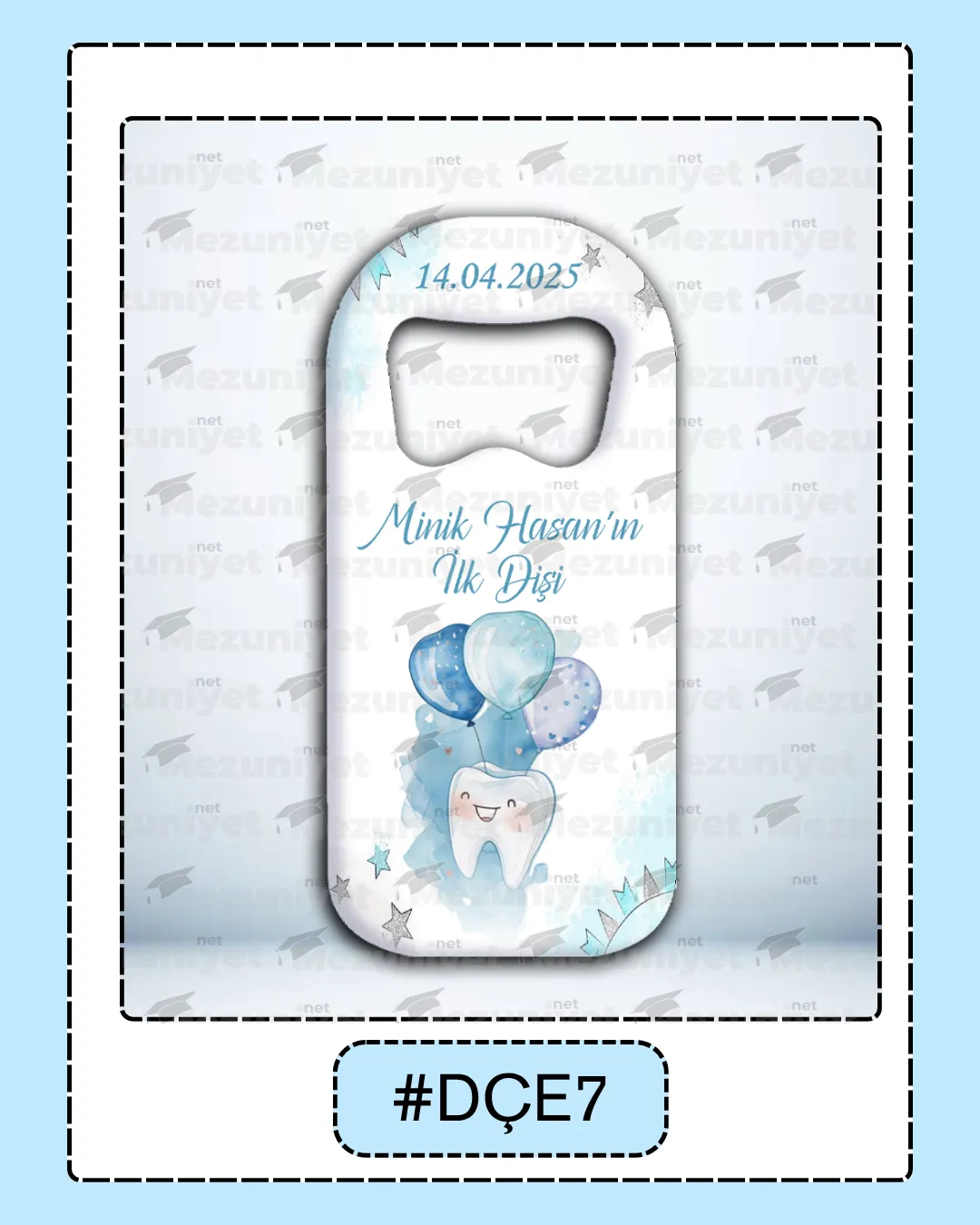 Diş Çıktı Magnetleri Erkek Model - DÇE7