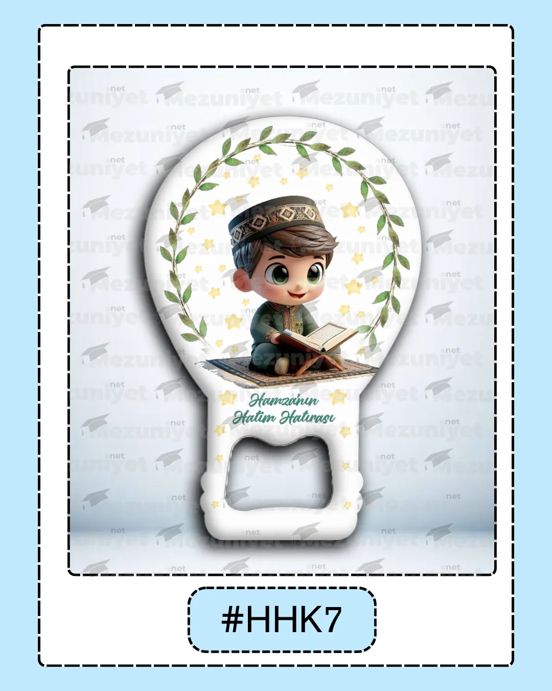 Kuran Okuma Hatırası Magnet - HHK7