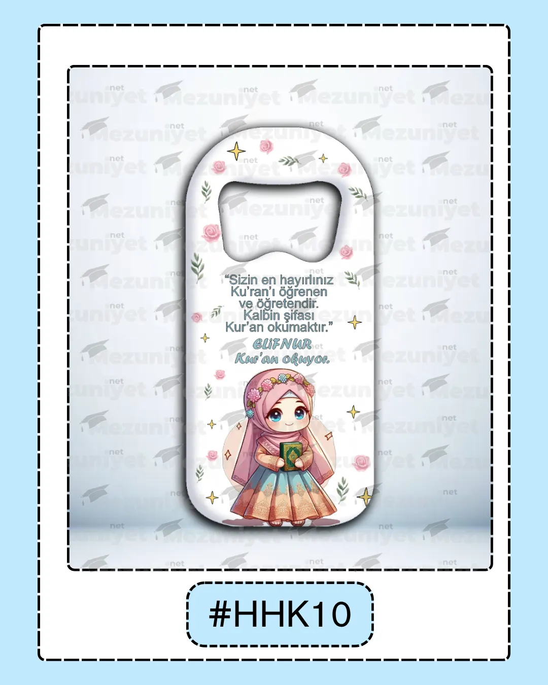 Kuran Okuma Hatırası Magnet - HHK10