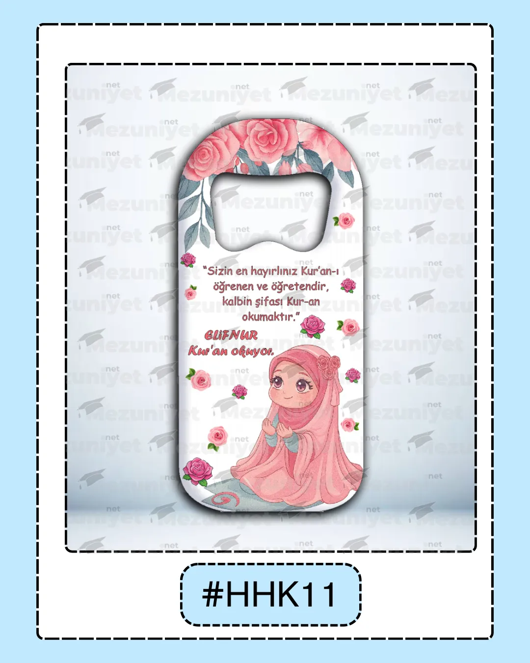 Kuran Okuma Hatırası Magnet - HHK11