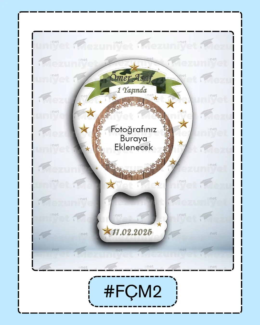 Fotoğraflı Açacak Magnetleri - FÇM2