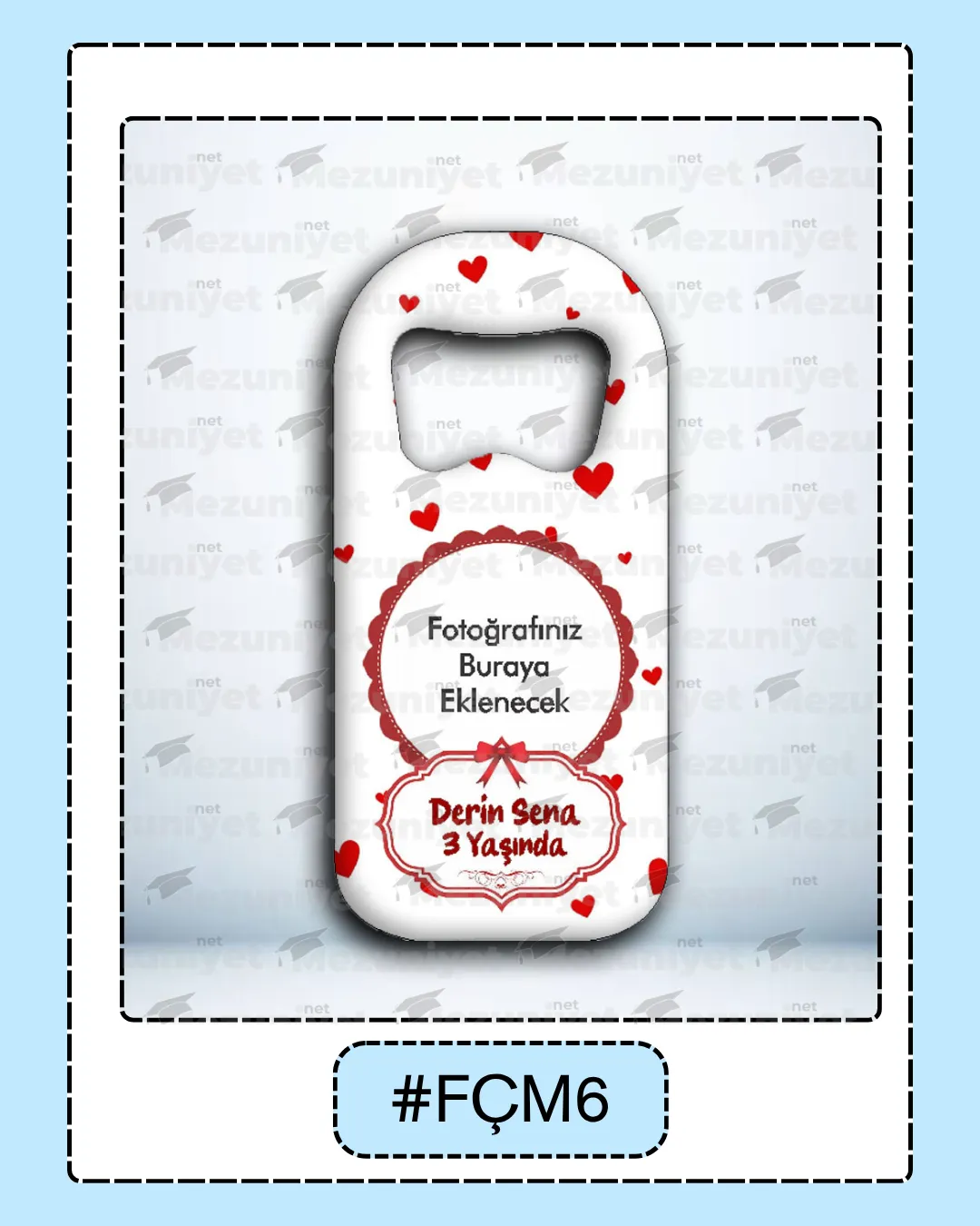 Fotoğraflı Açacak Magnetleri - FÇM6