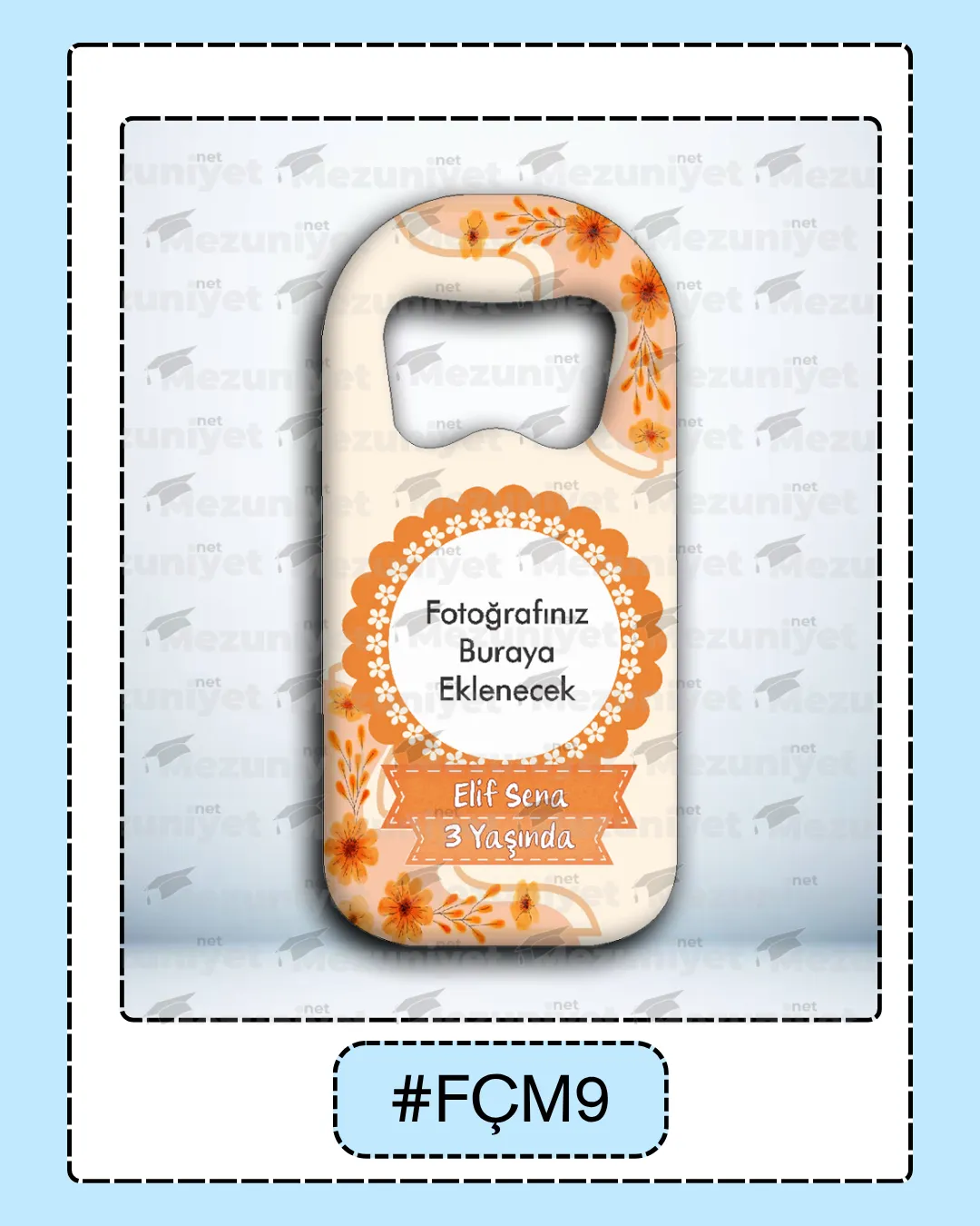 Fotoğraflı Açacak Magnetleri - FÇM9