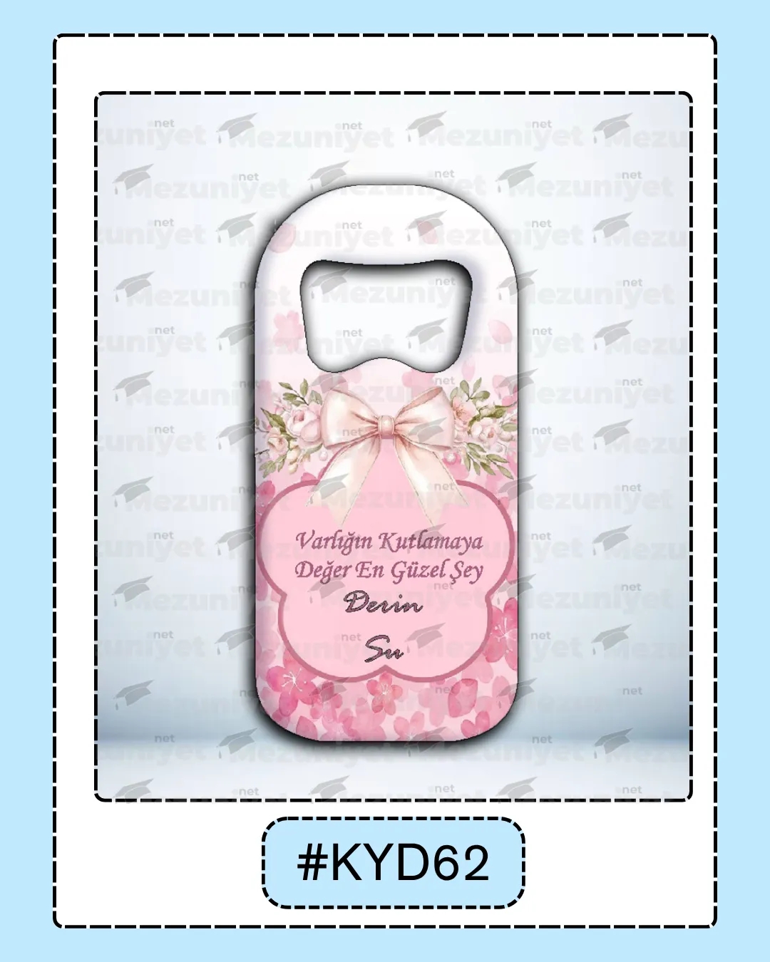 Kız Yeni Doğan Magnet Modeli - KYD62