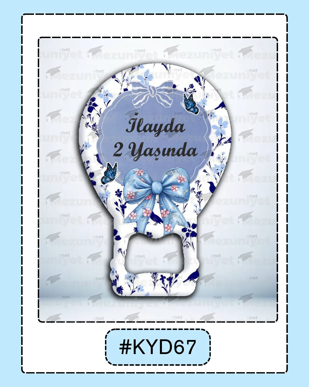 Kız Yeni Doğan Magnet Modeli - KYD67
