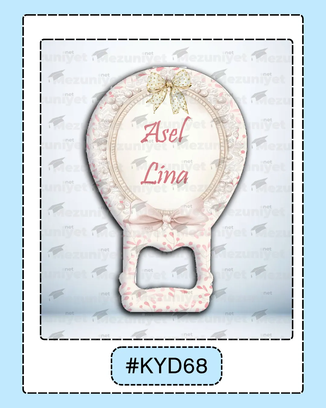 Kız Yeni Doğan Magnet Modeli - KYD68