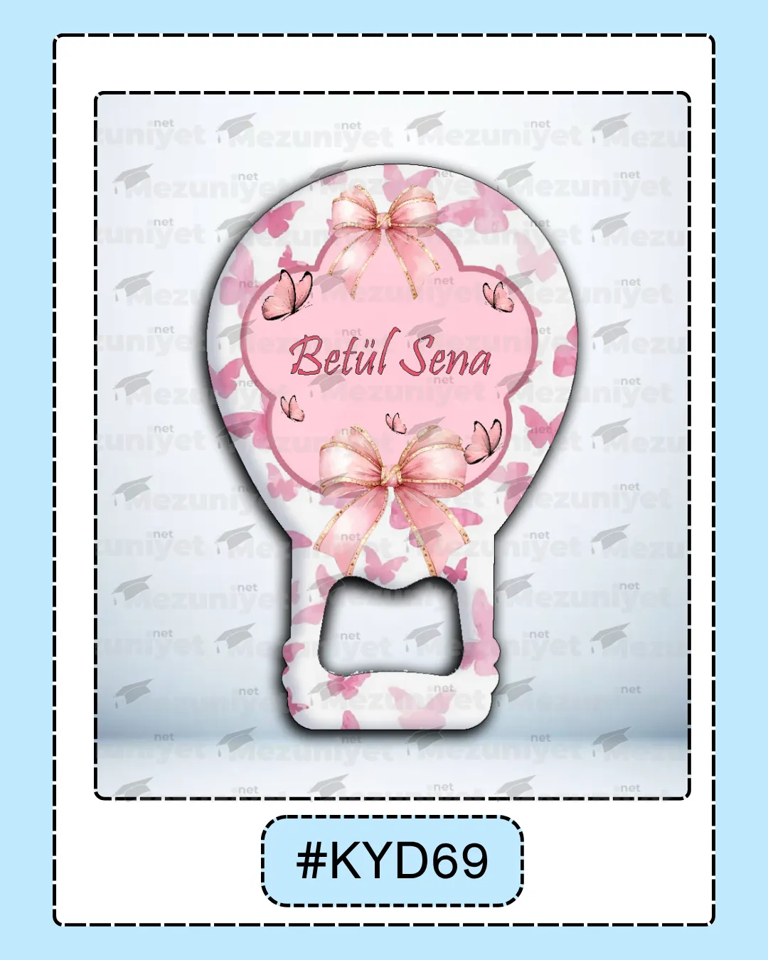 Kız Yeni Doğan Magnet Modeli - KYD69