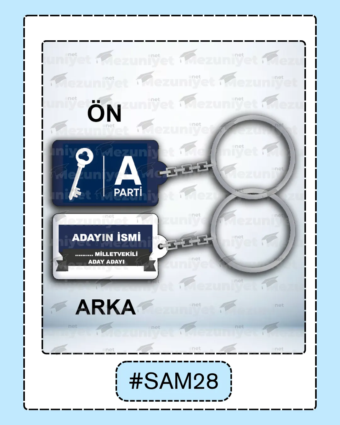 Seçin Promosyon Anahtarlıkları - SAM1